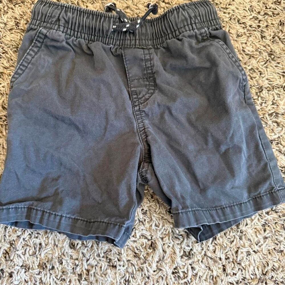 Cat-jack Men's Grey and Black Shorts